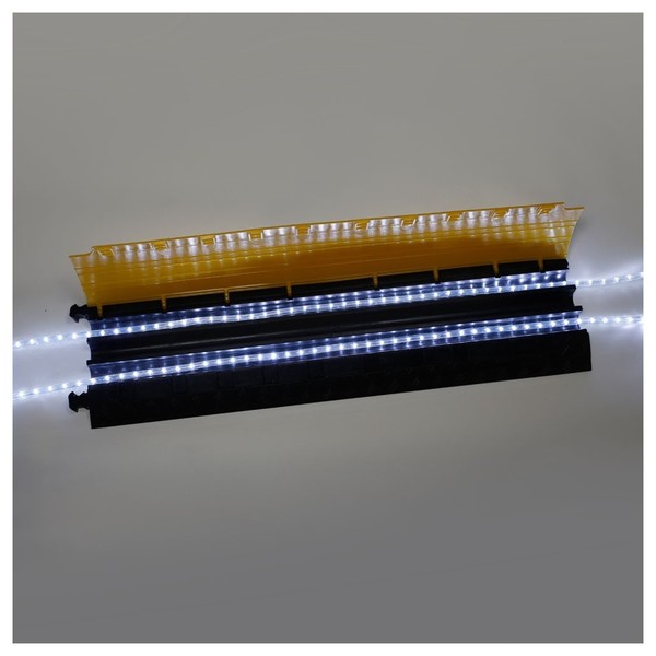 Defender Ultra L LUX 2-Channel Cable Protector Lights Open