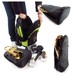 Fusion Premium Cornet Gig Bag, Black and Lime