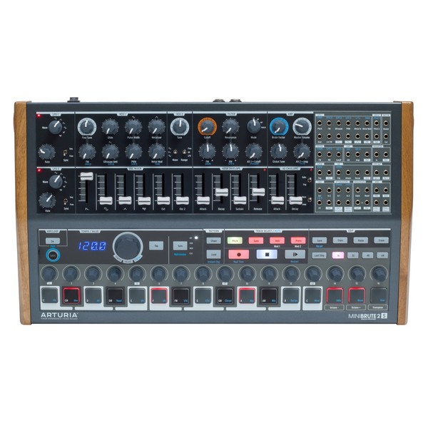 Arturia MiniBrute 2S Semi-Modular Analog Sequencing Synth Module - Main