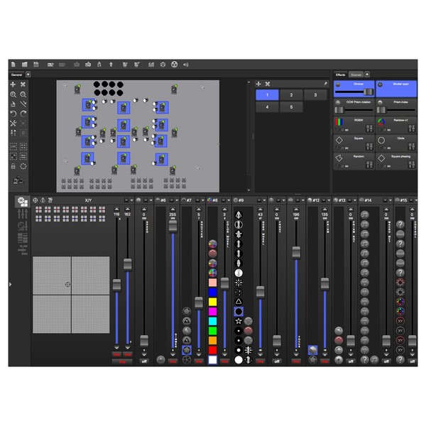 Marq Lighting SceniQ 2x2 DMX Software