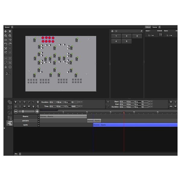 Marq Lighting SceniQ 2x2 DMX Software