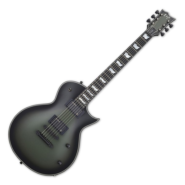  ESP Bill Kelliher Eclipse, Military Green Sunburst Satin