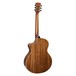 Faith Legacy Mahogany Neptune Electro Acoustic Back View