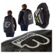 Fusion Premium Cornet Gig Bag, Black and Blue