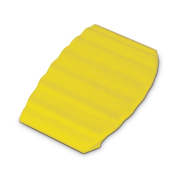 Defender End Ramp for Defender Office Cable Duct, Yellow