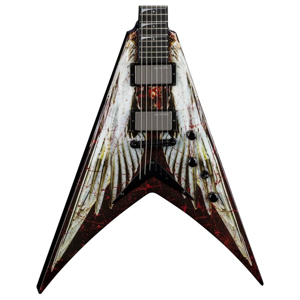 DISC Dean USA Dave Mustaine VMNT, Angel Of Deth Custom Graphic at
