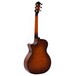 Sigma GACE-3-SB+ Electro Acoustic, Sunburst Back View