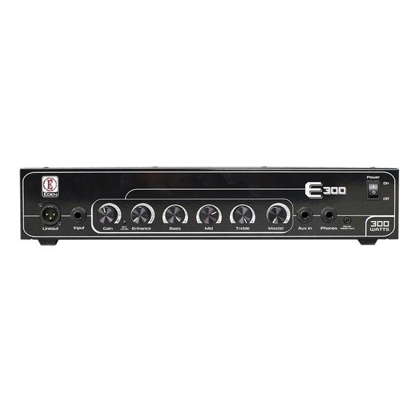 Eden E300 E-Series Bass Amplifier Head, 300w