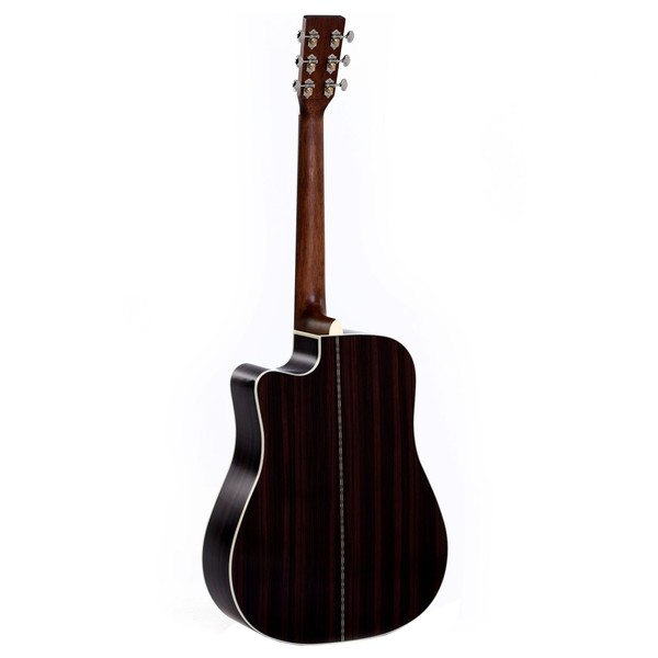 Sigma DTC-28HE+ Electro Acoustic Back View