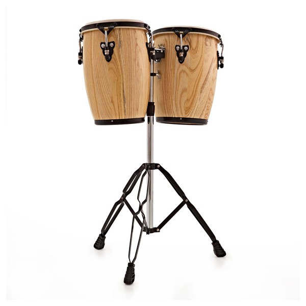 Mini 9" + 10" Conga Set with Stand by Gear4music