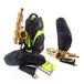 Fusion Premium Alto Sax Gig Bag, Black and Lime