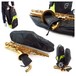 Fusion Premium Tenor Sax Gig Bag, Black and Orange