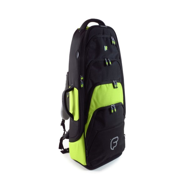 Fusion Premium Tenor Sax Gig Bag, Black and Lime