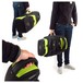 Fusion Premium Tenor Sax Gig Bag, Black and Lime