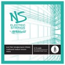 D'Addario NS Electric Traditional Double Bass B String, 3/4, Med.