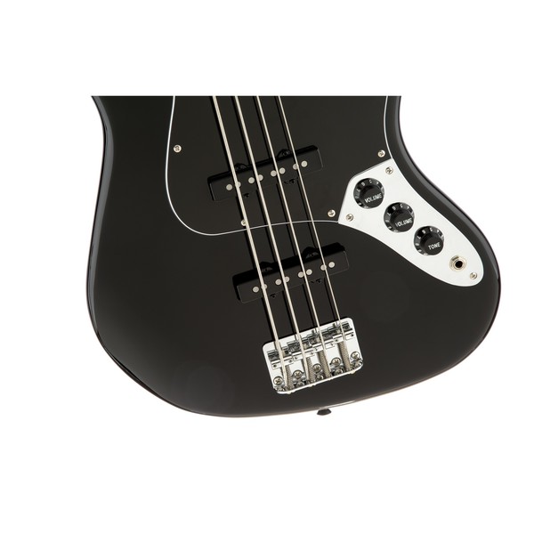 Squier Vintage Modified '77 Jazz Bass, Black Close