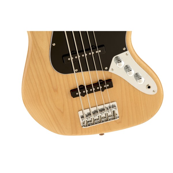 Squier Vintage Modified Jazz Bass V 5-String, Natural at Gear4music