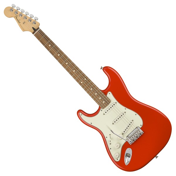 Fender Player Stratocaster PF Left Handed, Sonic Red