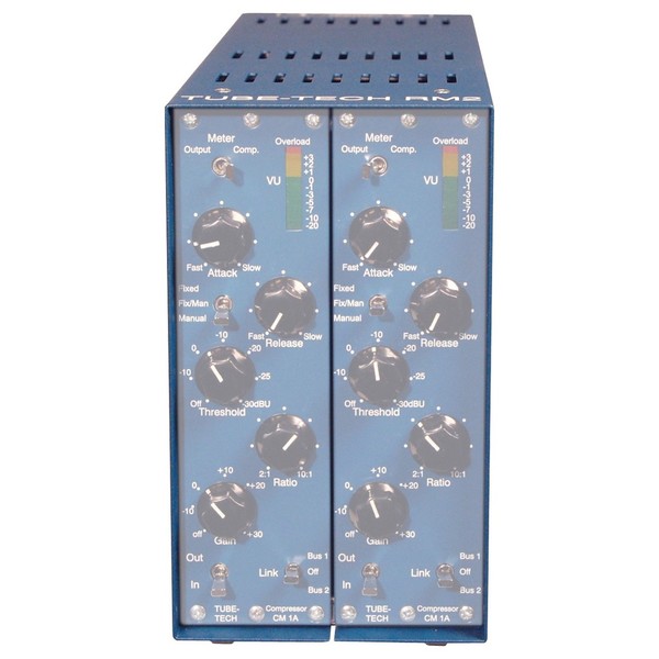 Tube-Tech RM 2 Table Top Frame, 2 Channels - Front (Modules Not Included)