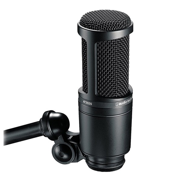 Amazon.com: Audio Technica AT2020 with Mic Stand, Pop filter