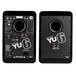 Kanto YU6 Powered Bookshelf Speakers, Gloss Black - Back