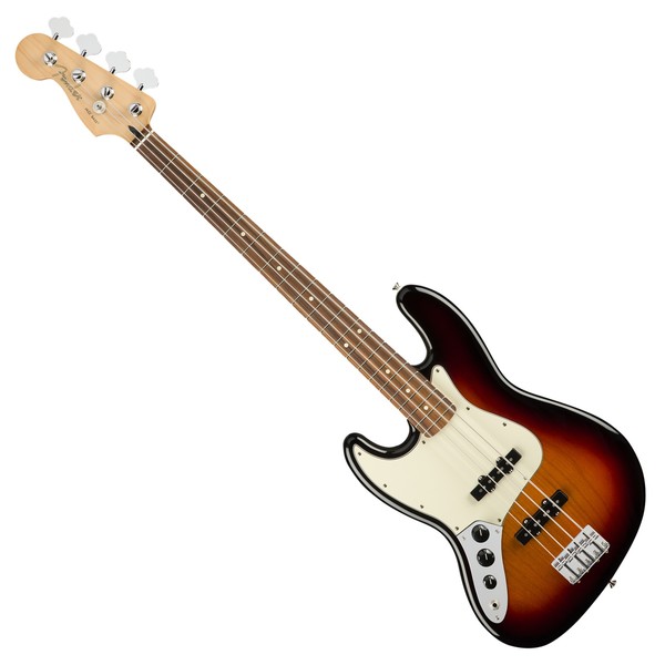 Fender Player Jazz Bass PF Left Handed, 3-Tone Sunburst