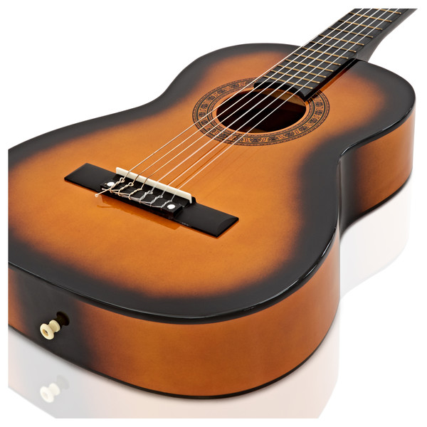 3/4 Classical Guitar, Sunburst, by Gear4music