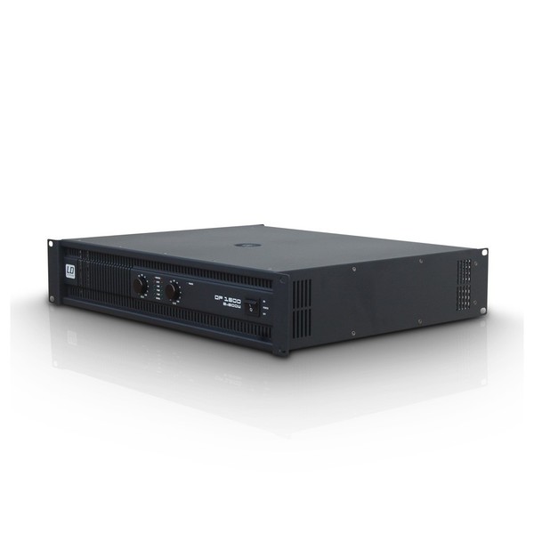 LD Systems Deep2 1600 2 x 800 Watt Power Amplifier Angled