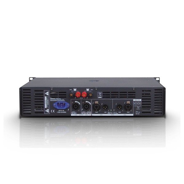 LD Systems Deep2 1600 2 x 800 Watt Power Amplifier Connections