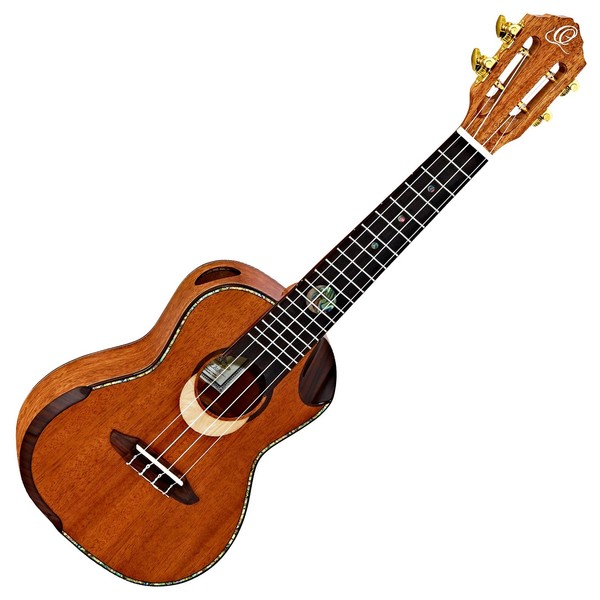 Ortega ECLIPSE-CC4 Concert Ukulele, Mahogany Front View