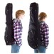 Fusion Urban Electric Guitar Gig Bag, Black