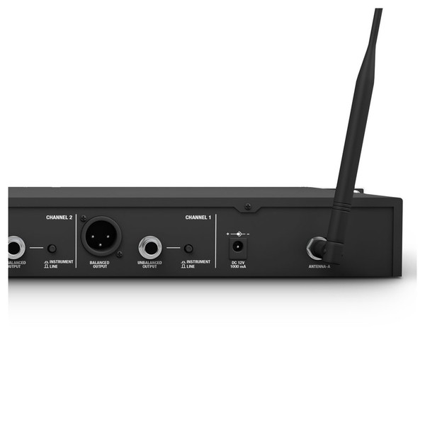 LD Systems BPH2 Double Headset Mic Wireless System Receiver Antenna