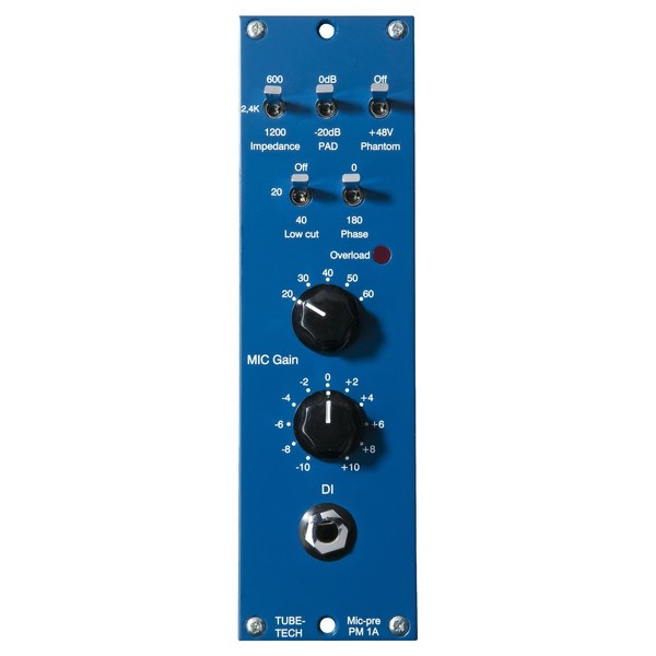 Tube-Tech PM 1A Mic Preamp Module - Front