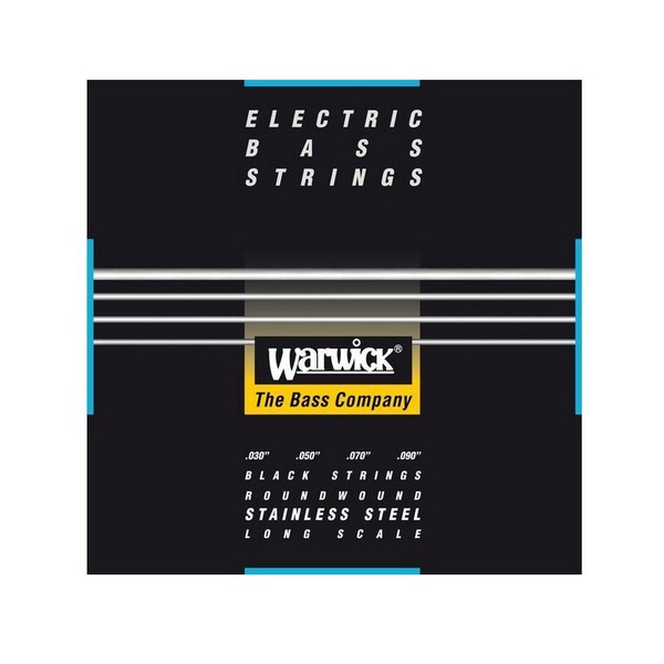 Warwick Black Label Extra Light Bass String Set, 30-90 Main Image