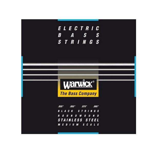 Warwick Black Label Light Bass String Set, 35-95 Main Image