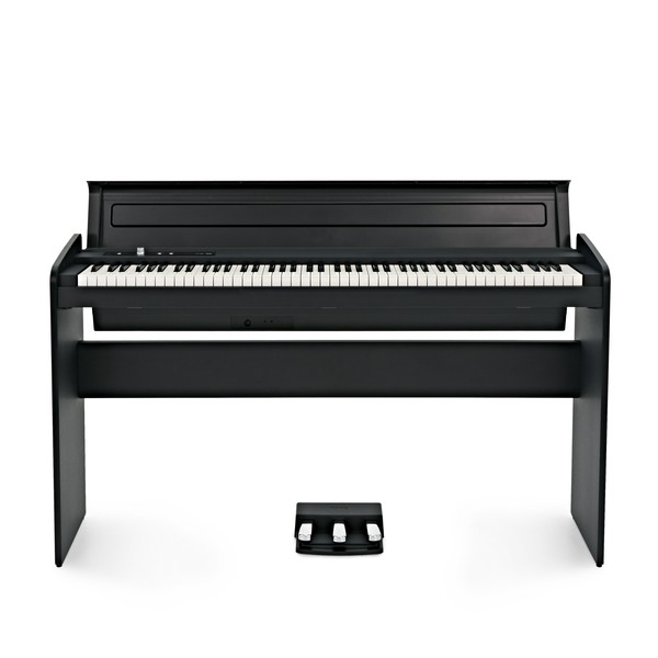 Korg LP-180 Digital Piano, Black with Stool + Headphones at Gear4music