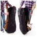 Fusion Urban Double Electric Guitar Gig Bag, Black