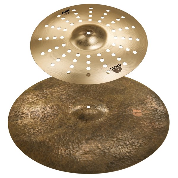 Sabian Big and Ugly 22" Pandora Ride Cymbal w/Free AAX 16" Aero Crash