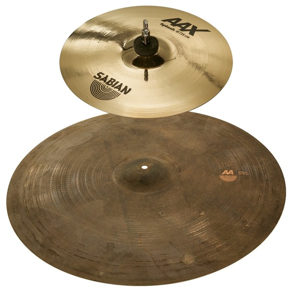 Sabian Big and Ugly AA 24'' Apollo Ride Cymbal w/Free AAX 8'' Splash