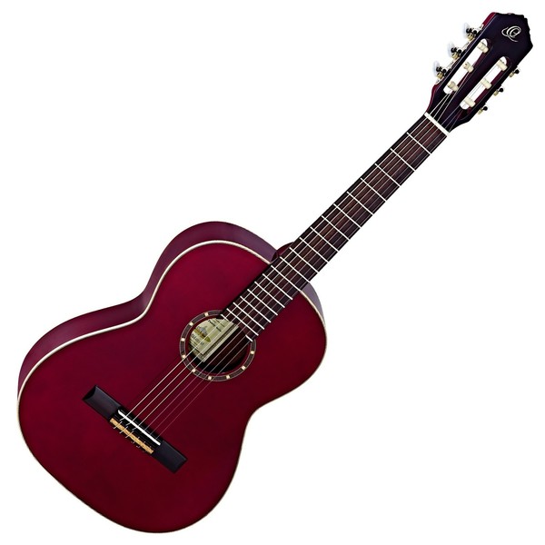 Ortega R121-7/8WR Nylon, Wine Red