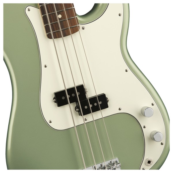 ベース Fender Player Series Precision Bass Sage DISC Fender Player Precision Bass PF, Sage Green Metallic