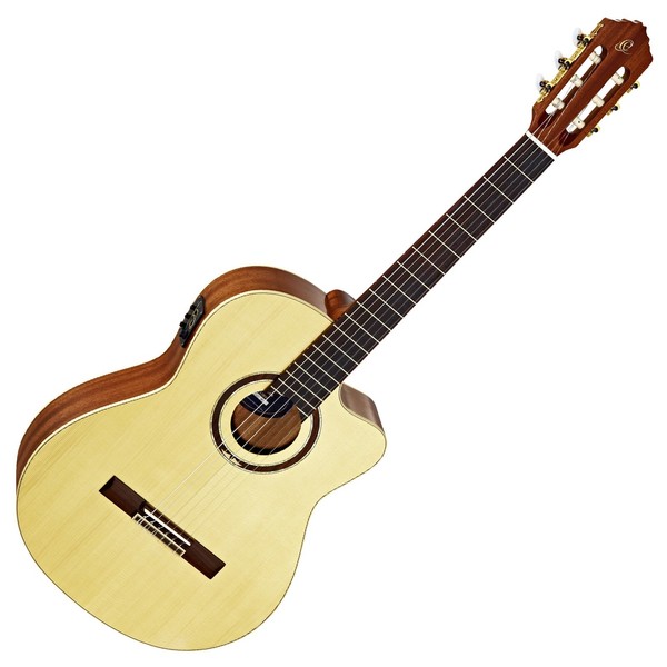 Ortega RCE138SN Electro Nylon, Solid Spruce Top