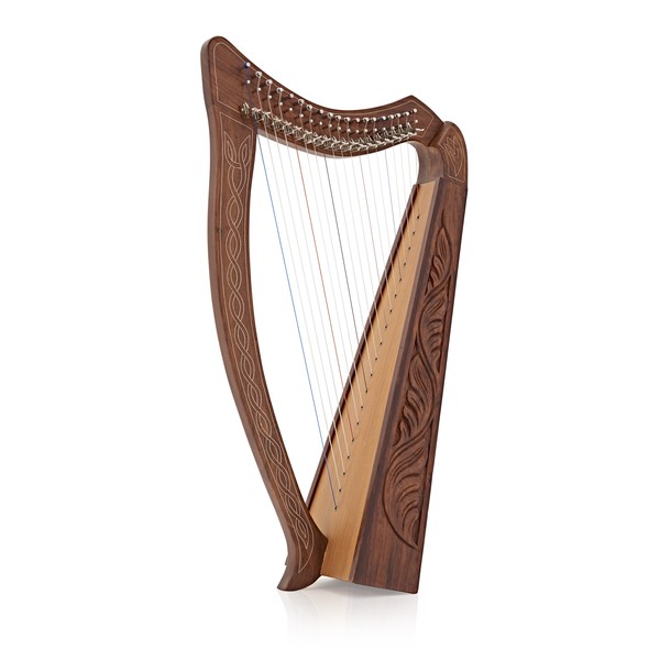 19 String Harp by Gear4music