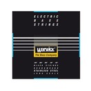 Warwick 40300-ML5B Black Label Medium Light Bass 5-String Set, 40-130