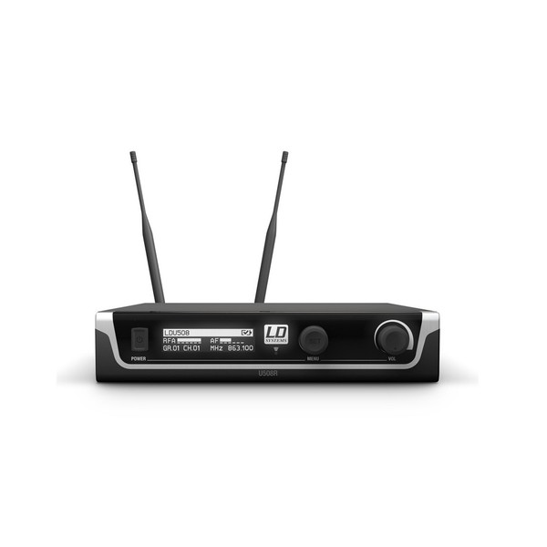 LD Systems HHC Single Handheld Condenser Mic Wireless System Receiver Screen
