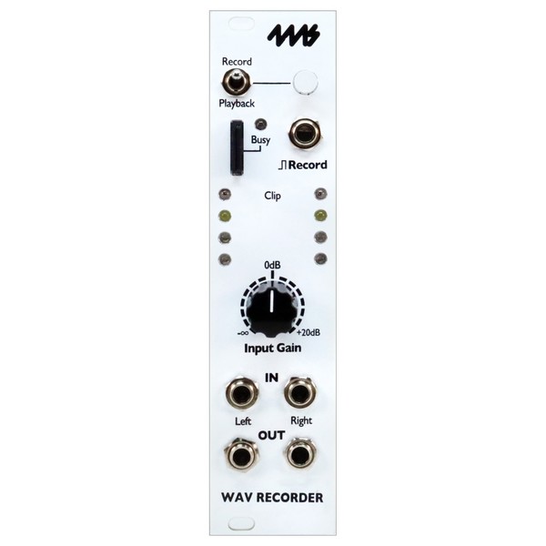 4ms WAV Recorder - Main