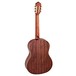 Ortega R158SN Nylon, Solid Spruce Top Back View