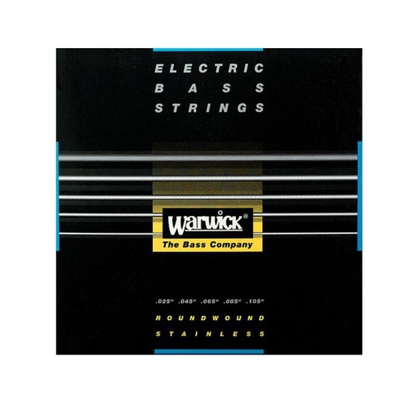 Warwick Black Label Medium Bass 5-String Set, 25-105 High C Main Image