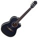 Ortega RCE138-T4BK Electro Nylon, Black Front View