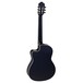 Ortega RCE138-T4BK Electro Nylon, Black Back View